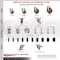 Service Caster 3.5 Inch 316SS High Temp Glass Filled Nylon 1-1/2 Inch Stem Caster Set Lck Brake SCC-SS316TTLEX20S3514-GFNSHT-112-4 - alternate 1
